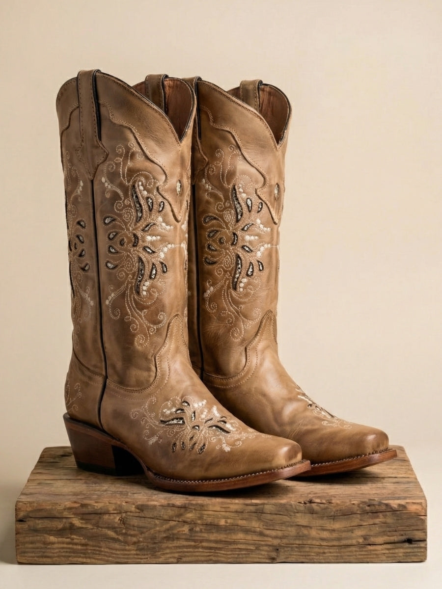 Women Tanner Mark Boots #TML205060AF Mesquite