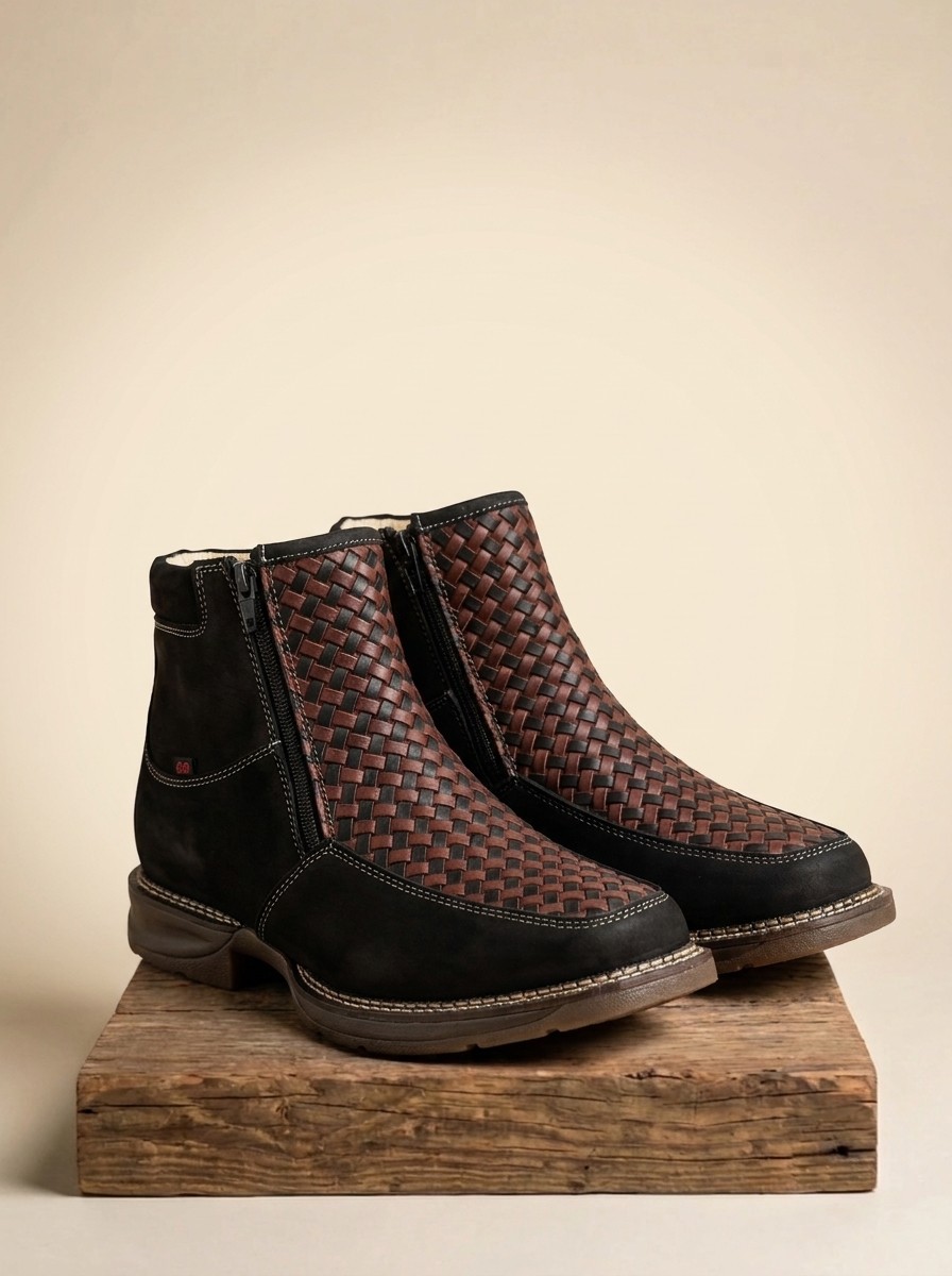 Botas Negro Vino #4000