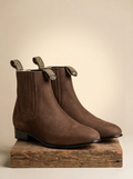 Piel Botino No Back Camel #BR2204 Boots