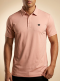 Vaquero Performance Salmon Polo Shirt - #BSP628
