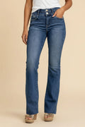 RDP5843 TC High Rise Bootcut Double Waist Band