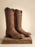 Tanner Mark #TML201383 Distressed Brown Leather Western Boots