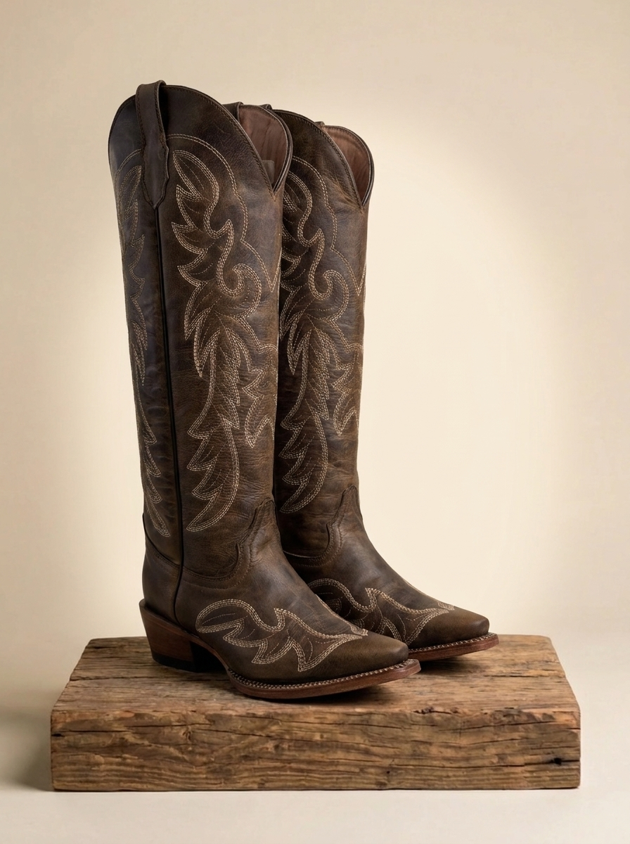Women Tanner Mark Boots #TML205189AF Cherokee Ginger