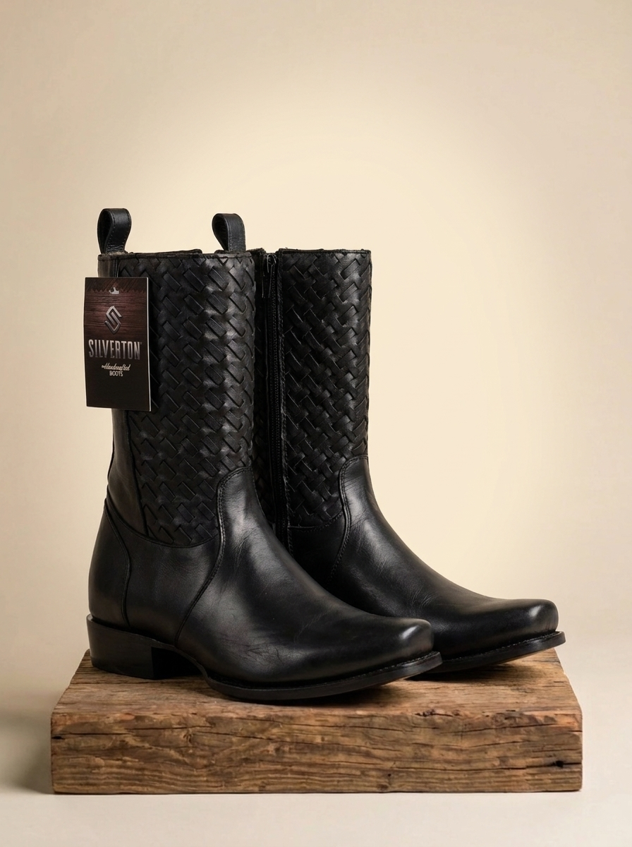 Men Silverstone Boots #BC44501A Black