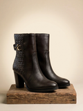 Franco Cuadra Women's Handcrafted Leather Ankle Boots #FC236