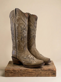Tanner Mark Women's Mesquite Leather Boots with Filigree Cutouts #TML205060