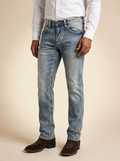 Men's Slim Straight Denim Jeans #MJ104