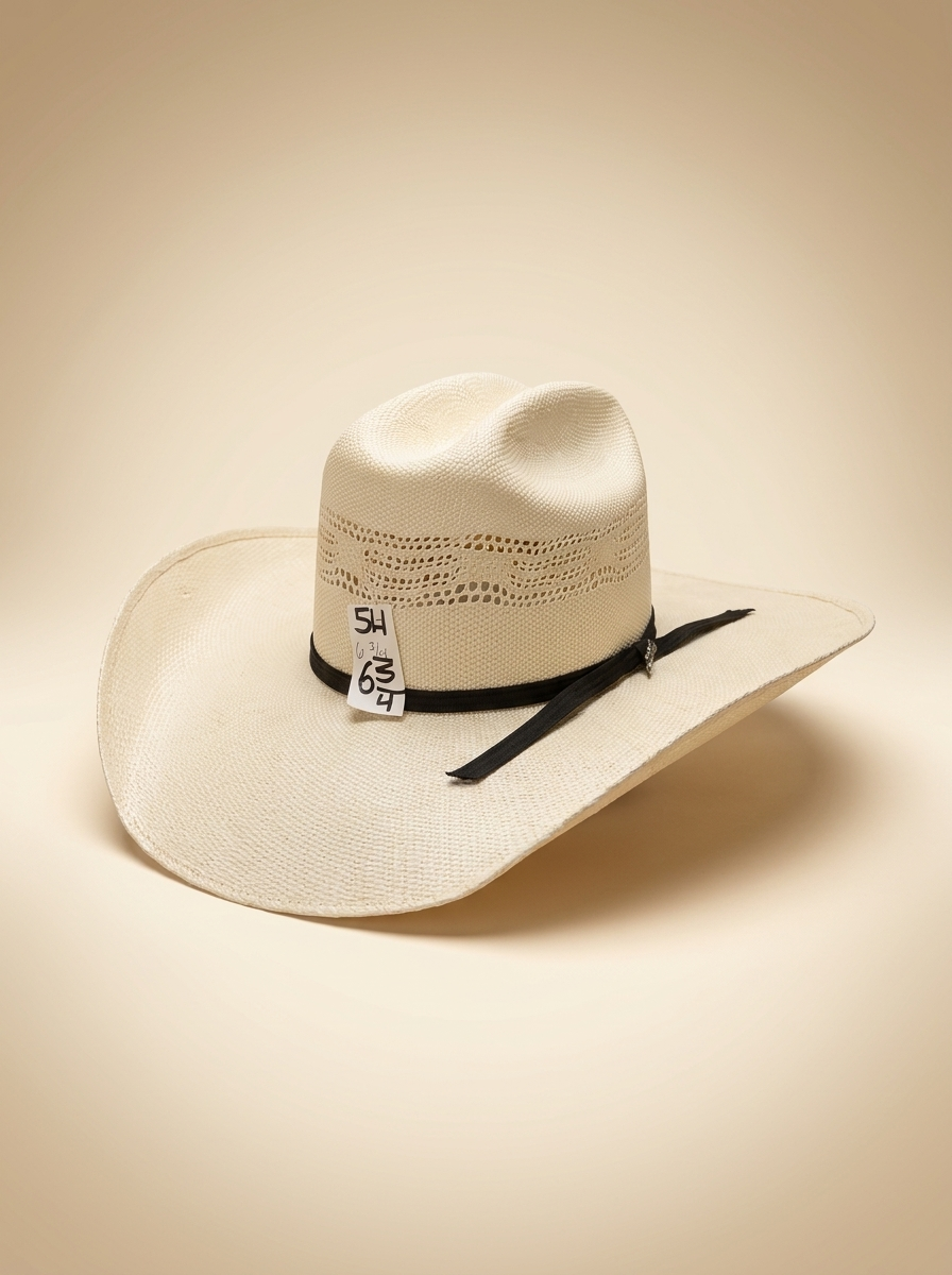 Tombstone Roper Hat 10X Shantung Straw
