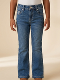 Cowgirl Hardware Youth Simple Peaks Bootcut Jeans