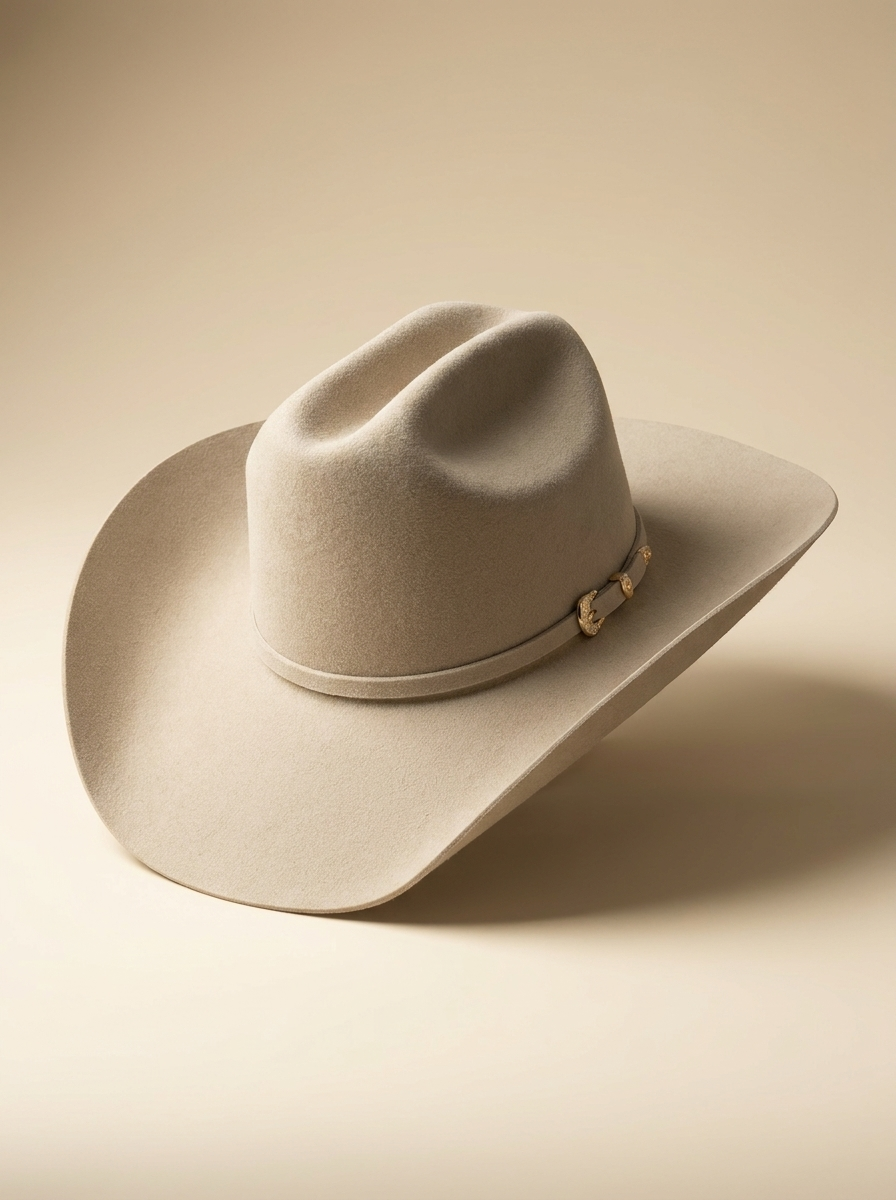 Stetson Brenham 4X Buffalo Felt Western Hat