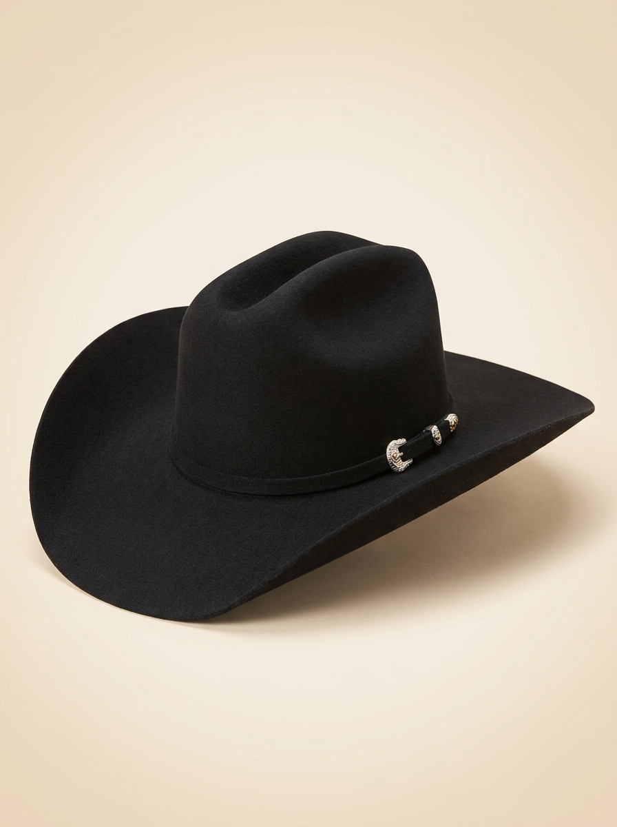 Stetson Brenham 4X Buffalo Felt Western Hat
