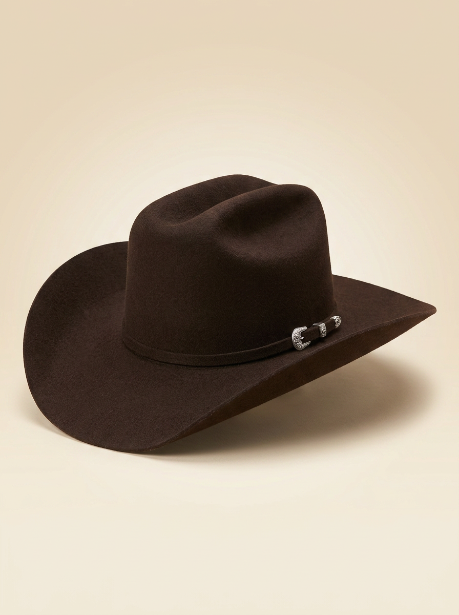 Stetson Brenham 4X Buffalo Felt Western Hat