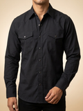 Western Snap Shirt with Double Pointed Yokes #TMS2032