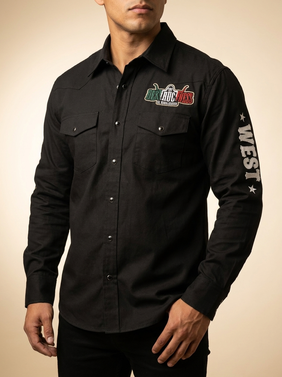 Los Destructores de Memo Ocampo Western Snap Shirt #DIS96