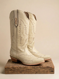 Arles Shoes Amelia-340 Bone Leather Western Boots