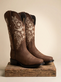 Joe Boots JB15-01 Crazy Joe Floral Embroidered Western Boots