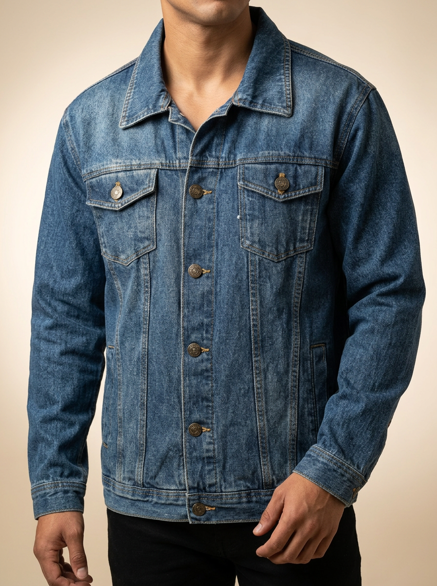 The American West Classic Denim Trucker Jacket #DJ1
