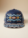 Nu Trendz Navy Blue Southwestern Embroidered Cap #45