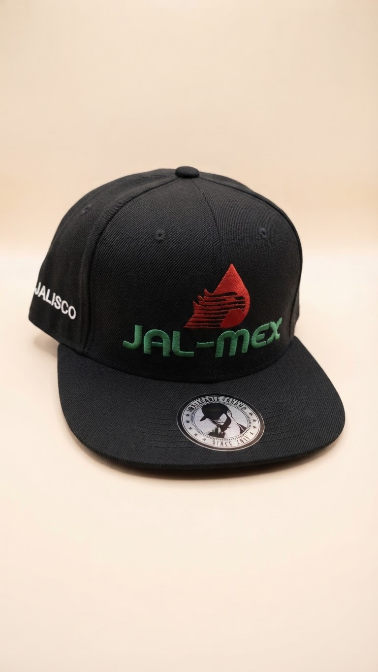 Implacable Caps Jalisco-Mex Flat Brim Snapback #91