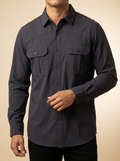 Lamasini Men's Western Long Sleeve Shirt #LAM2053