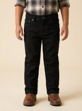 Montero Boys Black Slim Fit Western Jeans #MT4676