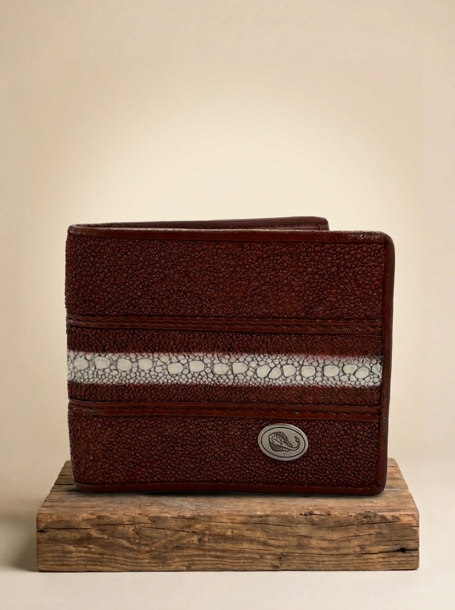 The American West Stingray Single Line Bifold Wallet #705