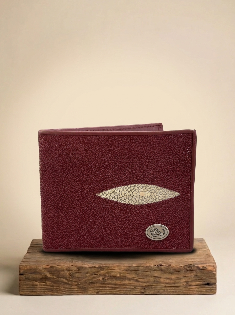 The American West Stingray Two Eye Bifold Wallet #706