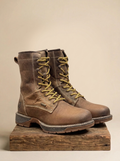 The American West Distressed Leather Lace-Up Work Boots P-w141S
