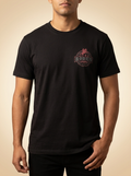 Vintage Rodeo Graphic Tee Black Cotton Blend #MT36031
