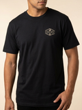 Hooey Black Short Sleeve Graphic Tee HT1655