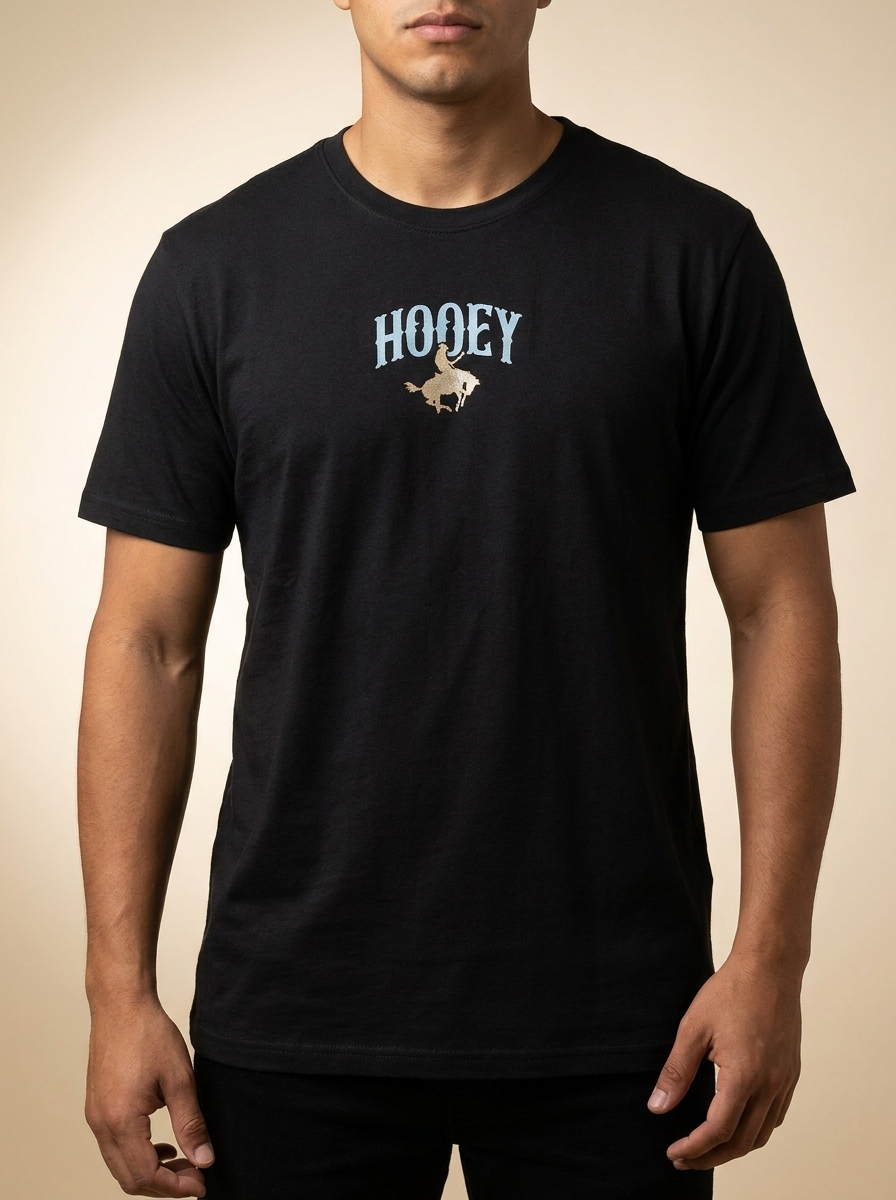 Hooey Black Bronc Graphic Tee HT2627