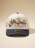 Stetson Desert Landscape Canvas Trucker Cap #ST0334
