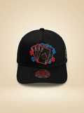 Italiense Caps #31 Black Playing Cards & Dollar Sign Snapback