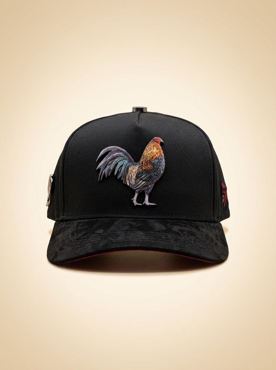 El Giro #FT181 Embroidered Rooster Western Snapback Cap