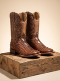 Botas de Caballero Python Shedron Manglar Exotic Western Boots  #046