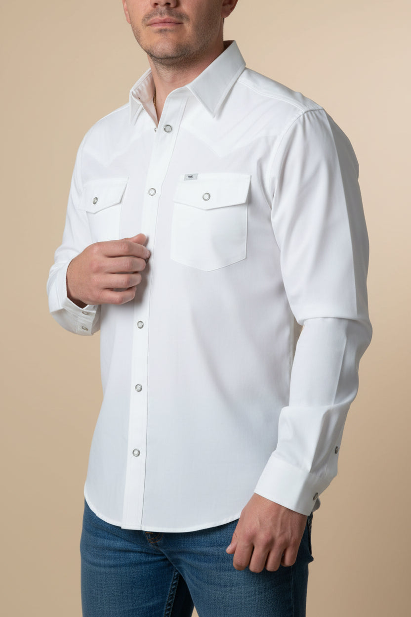 Shirt Long Sleeve Pearl Snap
