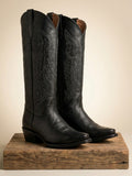 Women Tanner Mark Boots #TML205311 Charokee Black